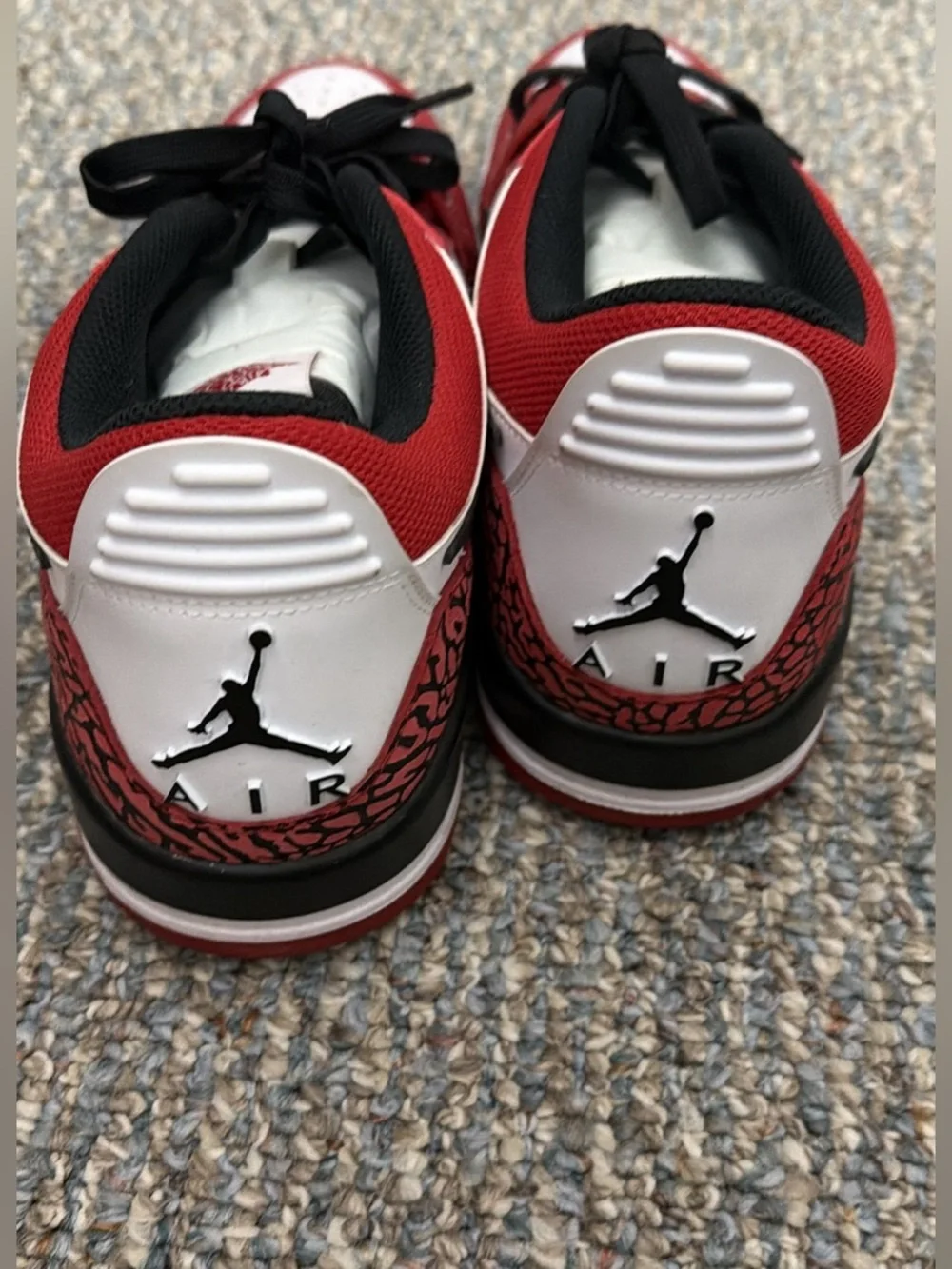 Nike Kids' Red/White/Black Low-Top Sneakers